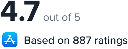 Storypark Educators App Store rating 4.7 out of 5 based on 887 ratings